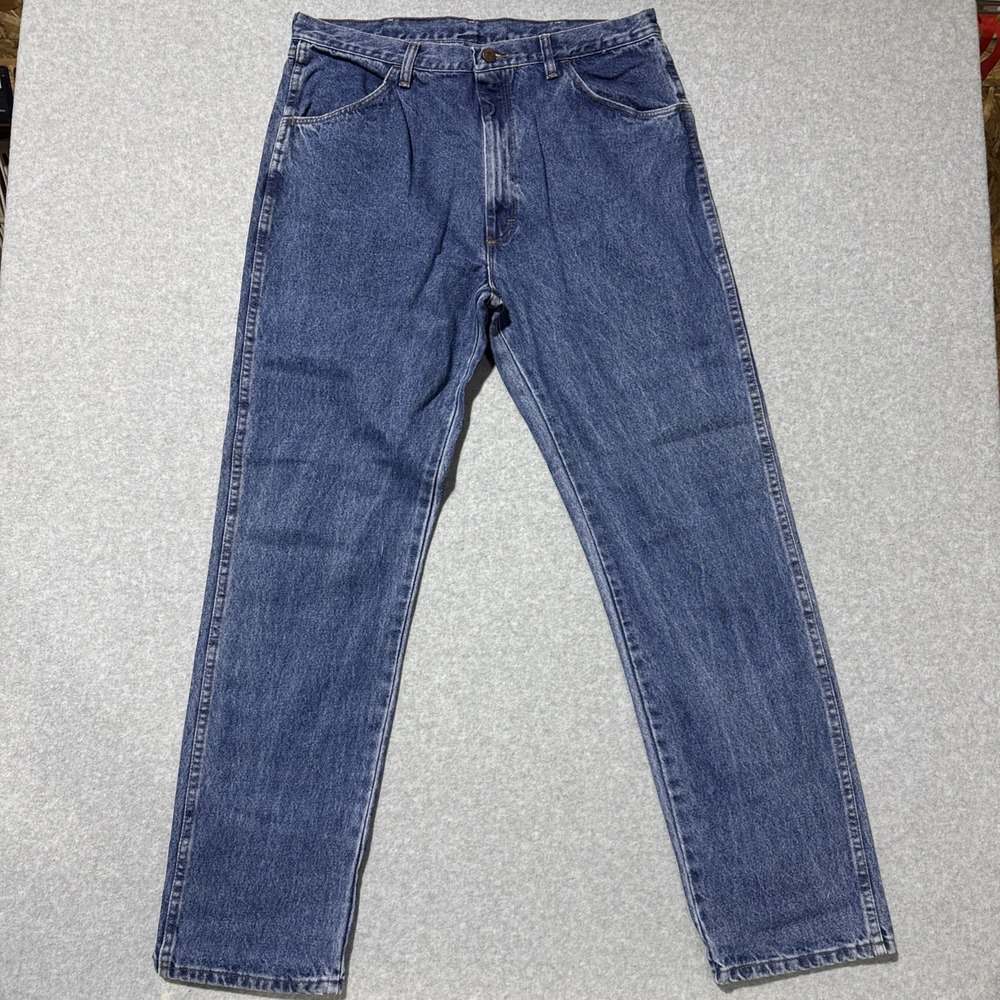 Rustler Jeans Pants by Wrangler Men's Regular Fit Straight  38x34 (#2031)
